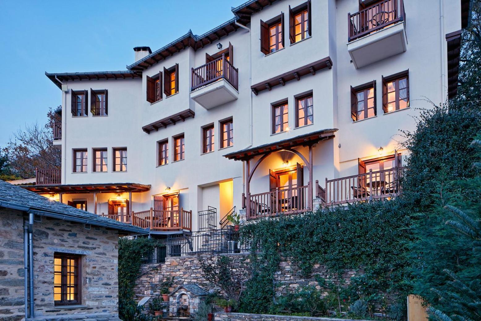 Hotel Dryades&Spa Agios Lavrentios Exterior foto